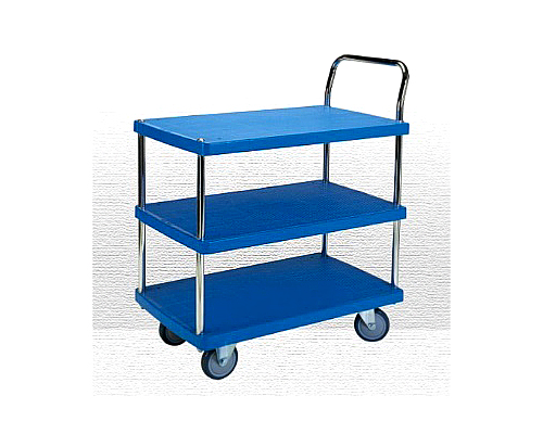 3 Shelf Plastic Trolley(PHL-423-1GS)